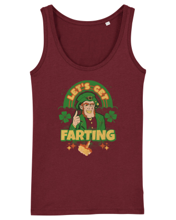 Let's Get Farting - St. Patrick's Day Burgundy