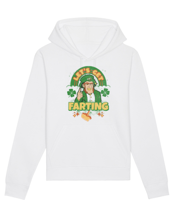 Let's Get Farting - St. Patrick's Day White