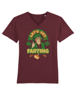 Let's Get Farting - St. Patrick's Day Tricou mânecă scurtă guler V Bărbat Presenter