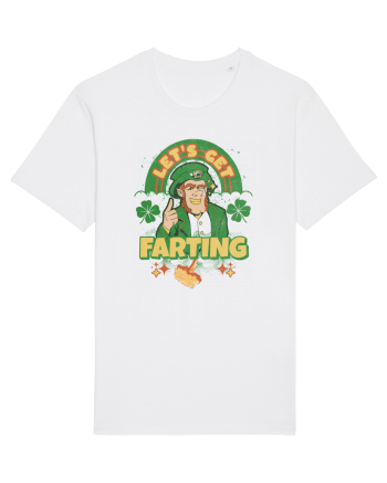 Let's Get Farting - St. Patrick's Day White