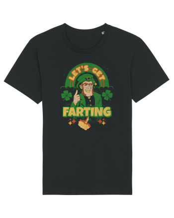 Let's Get Farting - St. Patrick's Day Black