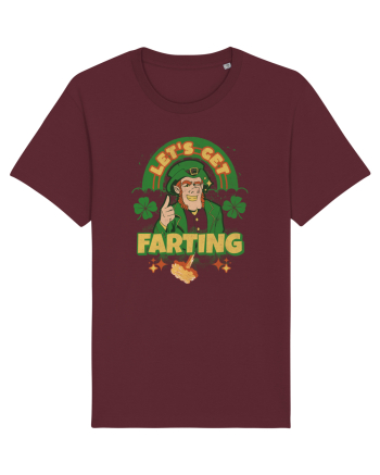 Let's Get Farting - St. Patrick's Day Burgundy