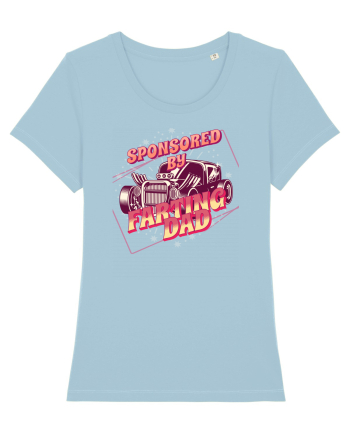 Sponsored By Farting Dad Sky Blue