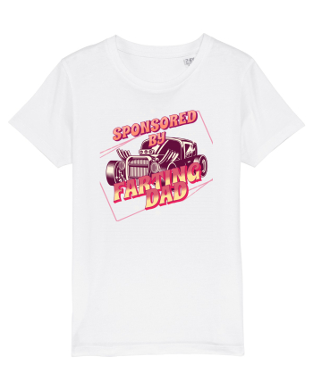 Sponsored By Farting Dad White