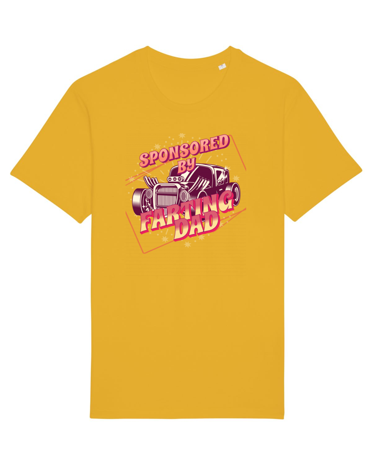 Tricou mânecă scurtă Unisex Rocker Spectra Yellow