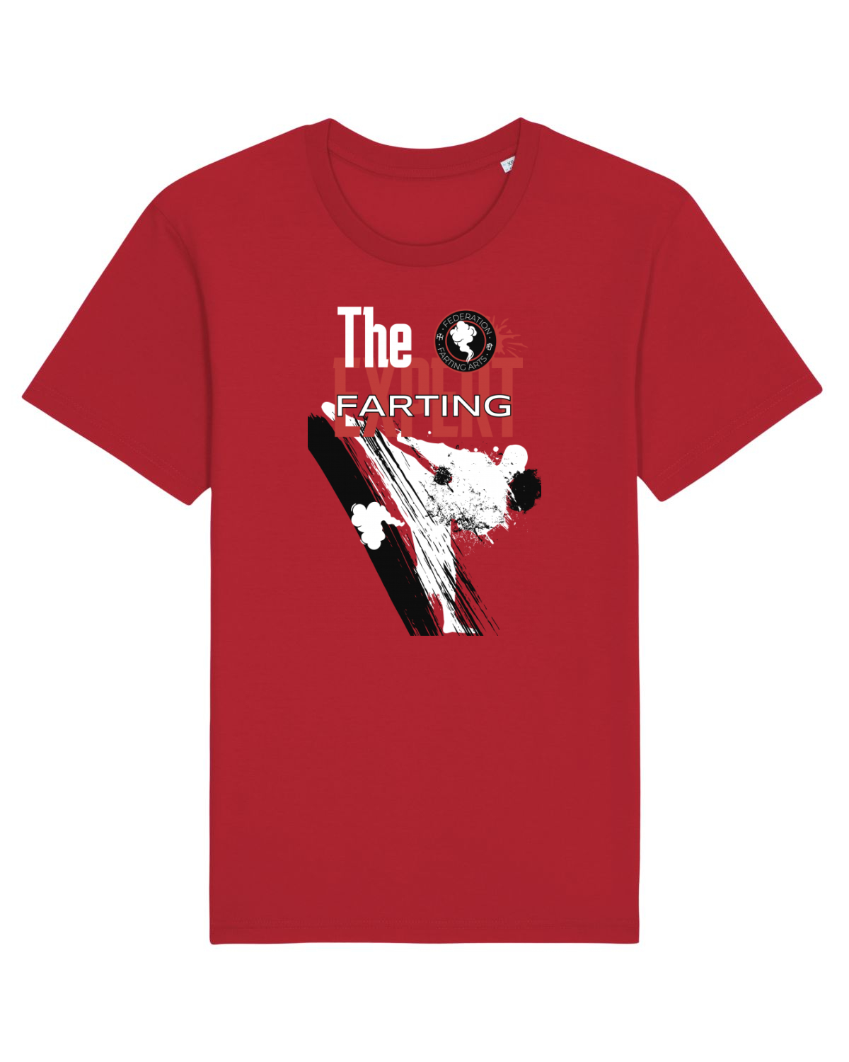Tricou mânecă scurtă Unisex Rocker Red