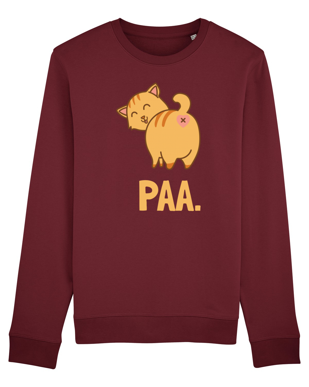 Bluză mânecă lungă Unisex Rise Burgundy