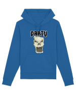 Skull head party text Hanorac Unisex Drummer