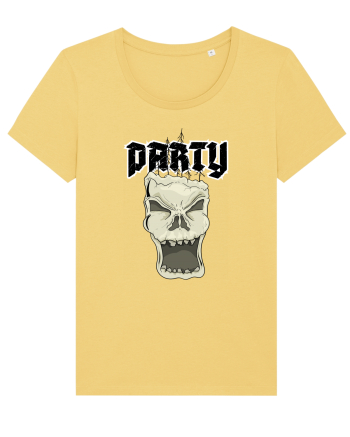 Skull head party text Jojoba