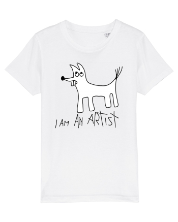 I am an artist White