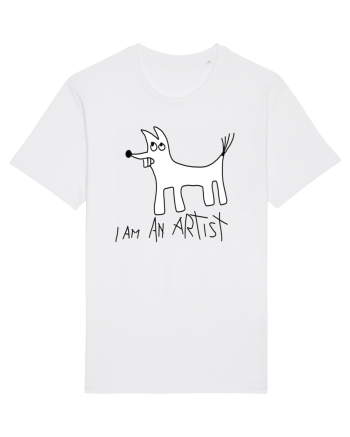 I am an artist White