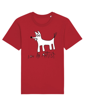 I am an artist Red