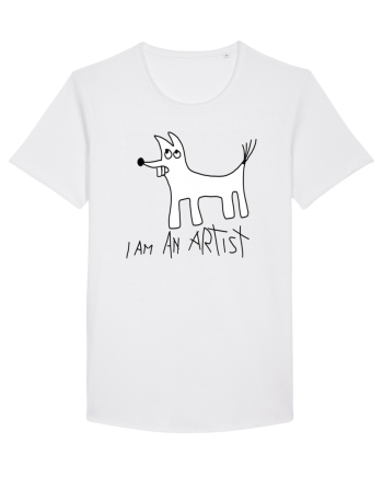 I am an artist White