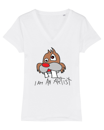 I am an artist 2 White