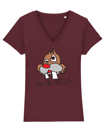 I am an artist 2 Burgundy