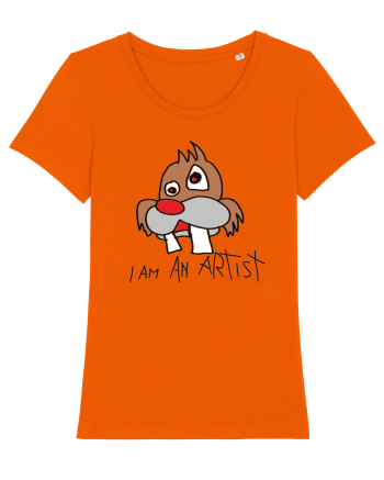 I am an artist 2 Bright Orange