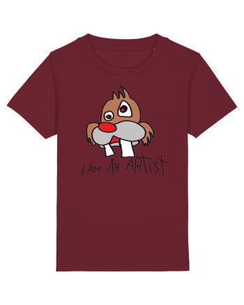 I am an artist 2 Burgundy