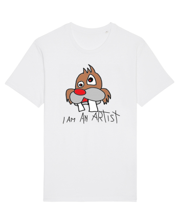 I am an artist 2 White