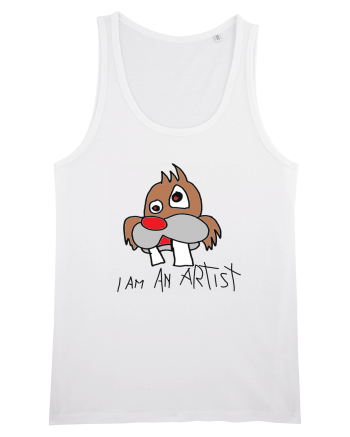I am an artist 2 White