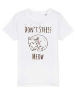 Pisica cu citat, Meow Tricou mânecă scurtă  Copii Mini Creator