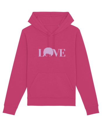 LOVE / pink Raspberry