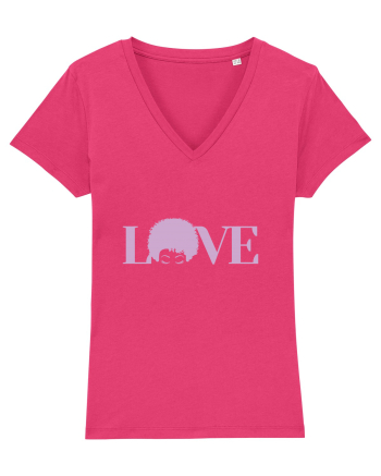 LOVE / pink Raspberry