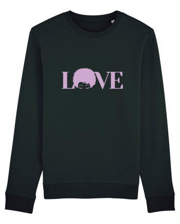 LOVE / pink Black