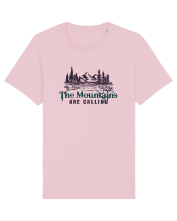 The Mountains are calling. Cotton Pink