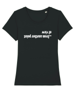 ...from another point of view Tricou mânecă scurtă guler larg fitted Damă Expresser