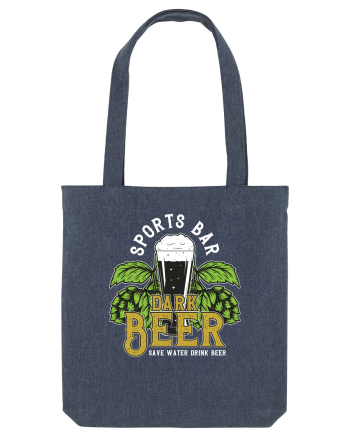 Save Water Drink Beer Midnight Blue