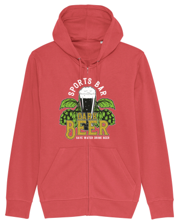 Save Water Drink Beer Carmine Red