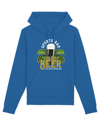 Save Water Drink Beer Royal Blue