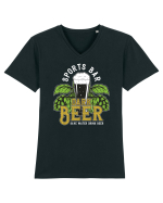 Save Water Drink Beer Tricou mânecă scurtă guler V Bărbat Presenter