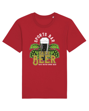Save Water Drink Beer Red