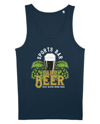 Save Water Drink Beer Navy