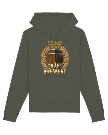 Beer Makes Everything Better Khaki