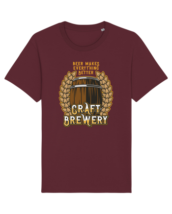 Beer Makes Everything Better Burgundy