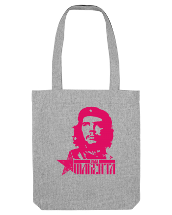 viva magenta Heather Grey