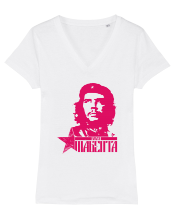 viva magenta White