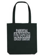 Parental Advisory Explicit Content Sacoșă textilă