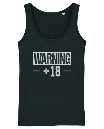 Warning +18 Black