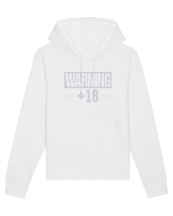 Warning +18 White