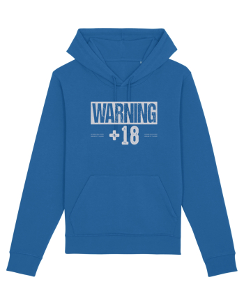Warning +18 Royal Blue