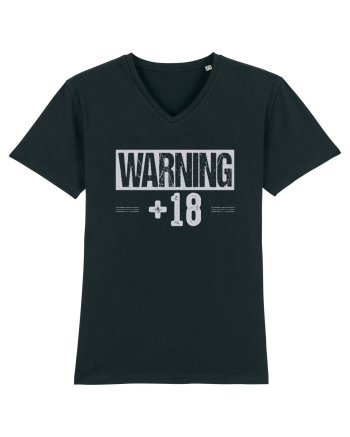 Warning +18 Black