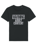 Warning Adult Content Tricou mânecă scurtă Unisex Rocker