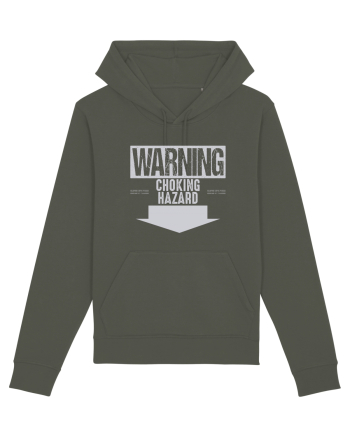Warning Choking Hazard Khaki