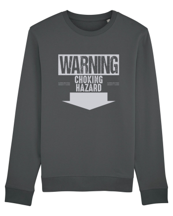 Warning Choking Hazard Anthracite