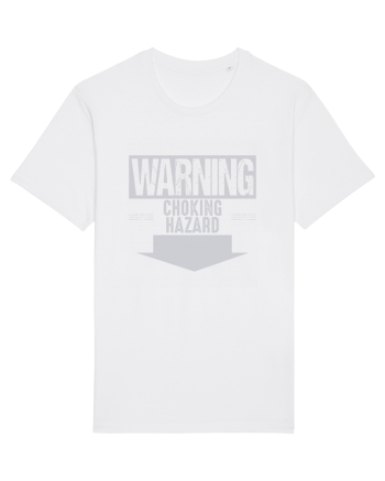 Warning Choking Hazard White