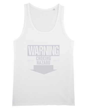 Warning Choking Hazard White