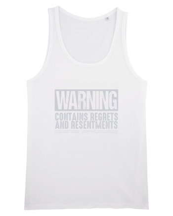 Warning Contains Regrets And Resentments White